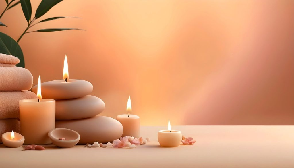 Figure meditating in nature surrounded by radiant light, representing spiritual awakening and inner peace